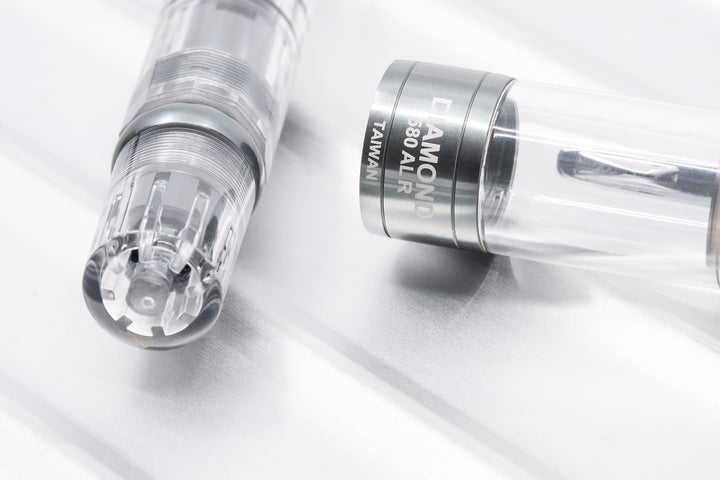 TWSBI Diamond 580AL Fountain Pen - Nickel Gray