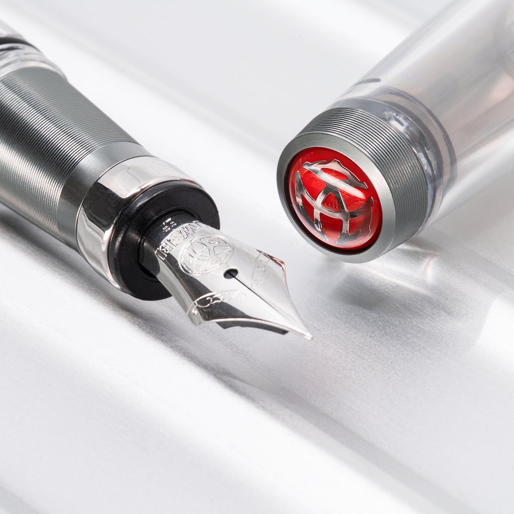 TWSBI Diamond 580AL Fountain Pen - Nickel Gray