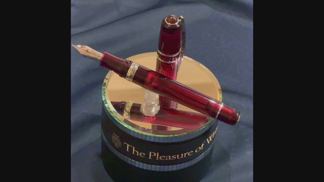 Visconti Homo Sapiens Demo Stones Ruby - Fountain Pen