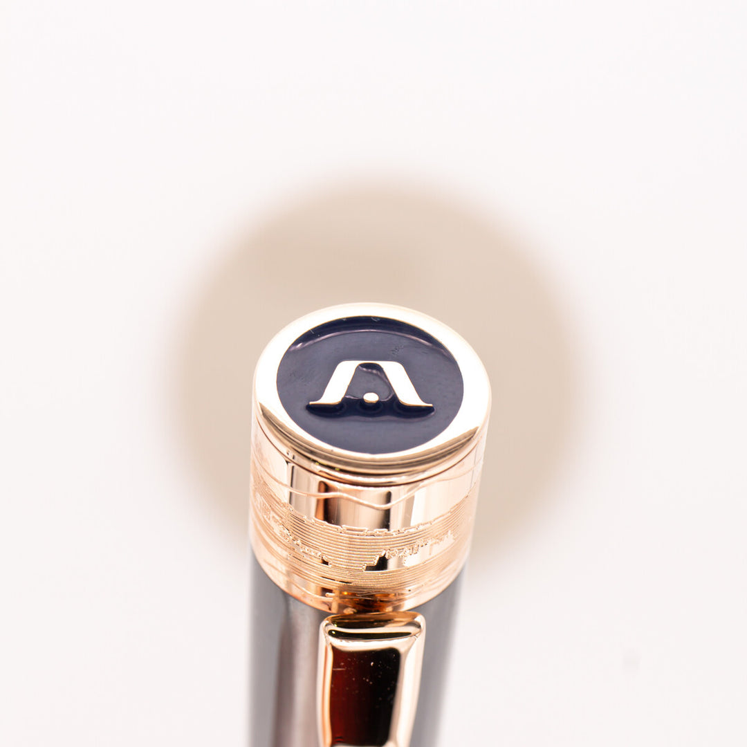 Gioia Partenope Fountain Pen - Madreperla Grey Pearl