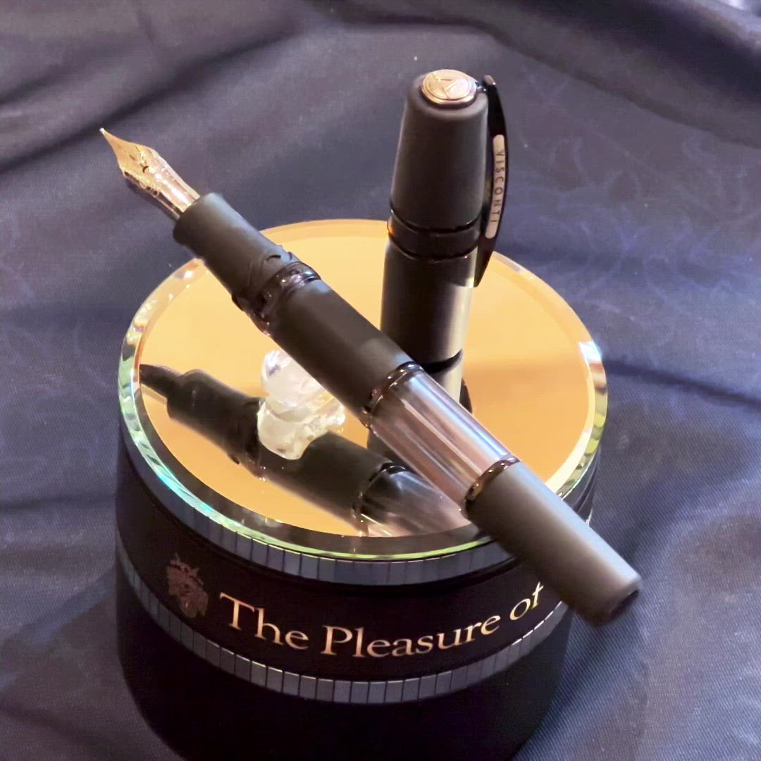 Visconti Homo Sapiens Dark Crystal - Fountain Pen