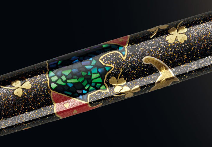 Pelikan Maki-e Five Lucky Bats Fountain Pen
