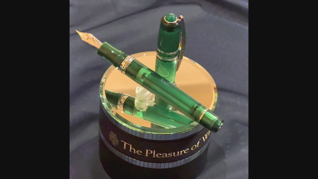Visconti Homo Sapiens Demo Stones Emerald - Fountain Pen