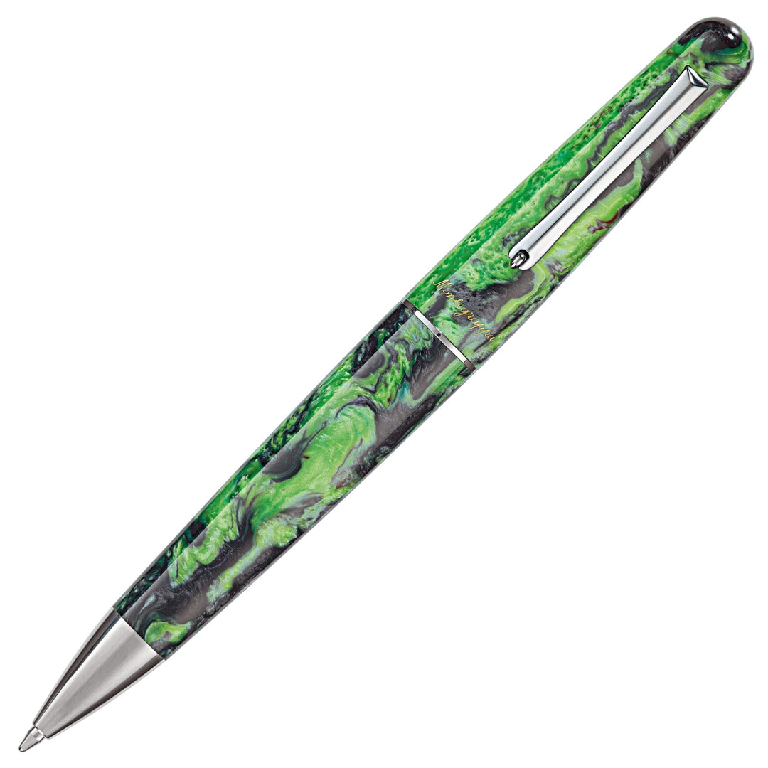 Montegrappa Elmo 01 Ballpoint Pen - Black Star Calla Lily
