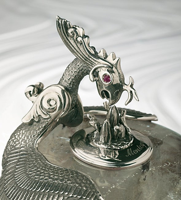 Montegrappa Eternal Bird Inkwell Sterling Silver #44/500
