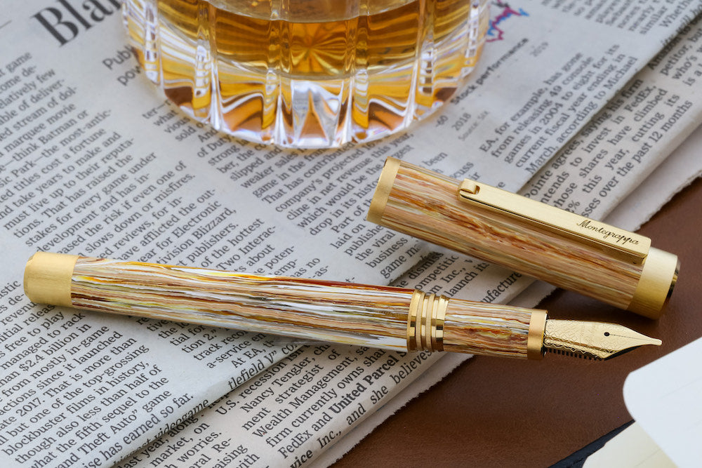 Montegrappa Zero Fountain Pen - Caramel