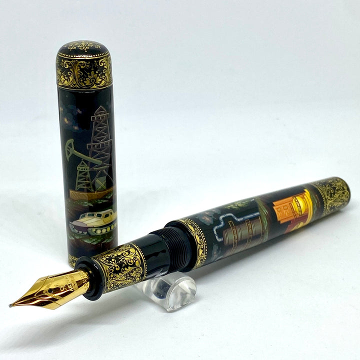 Artus Pumping and Processing of The Oil Fountain Pen