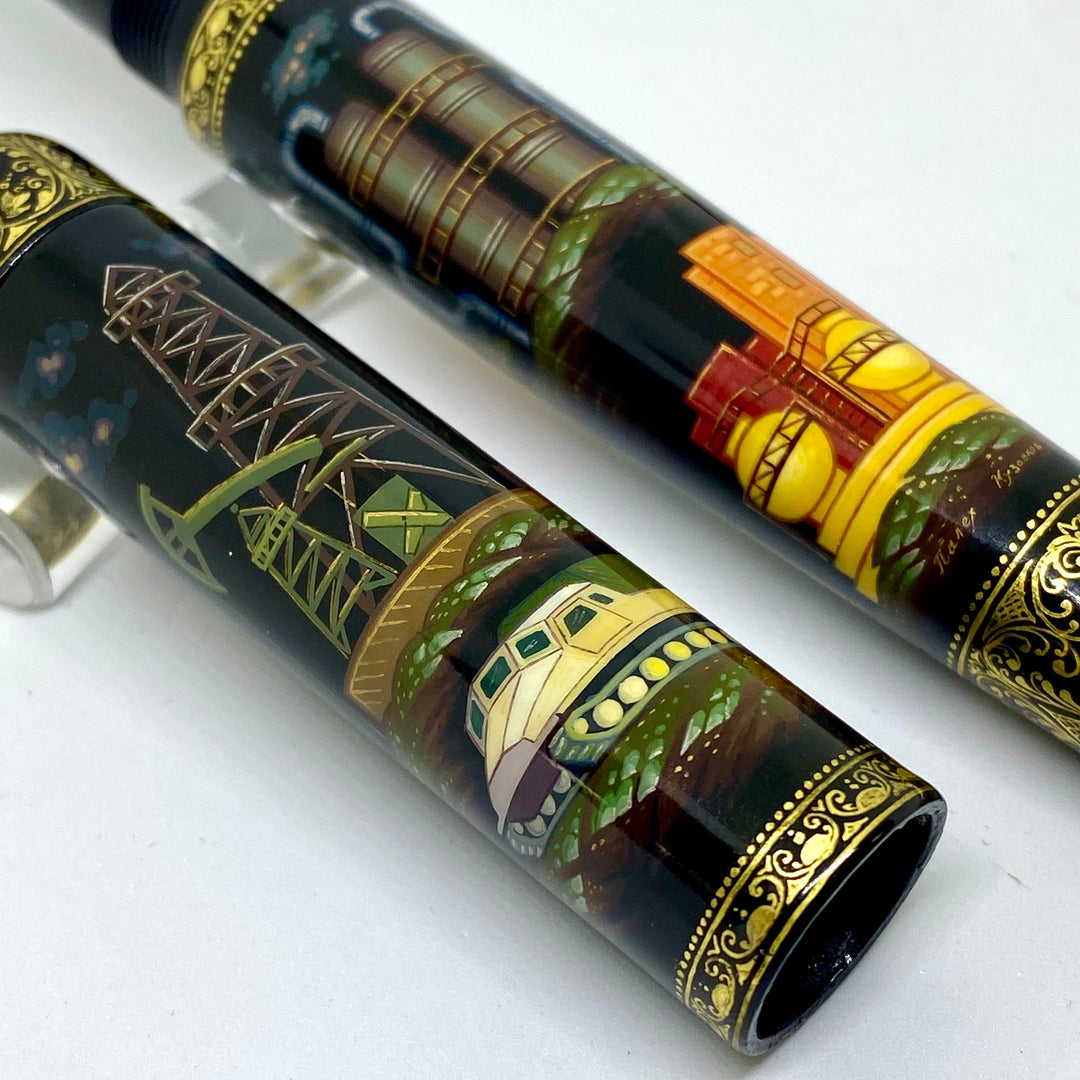 Artus Pumping and Processing of The Oil Fountain Pen