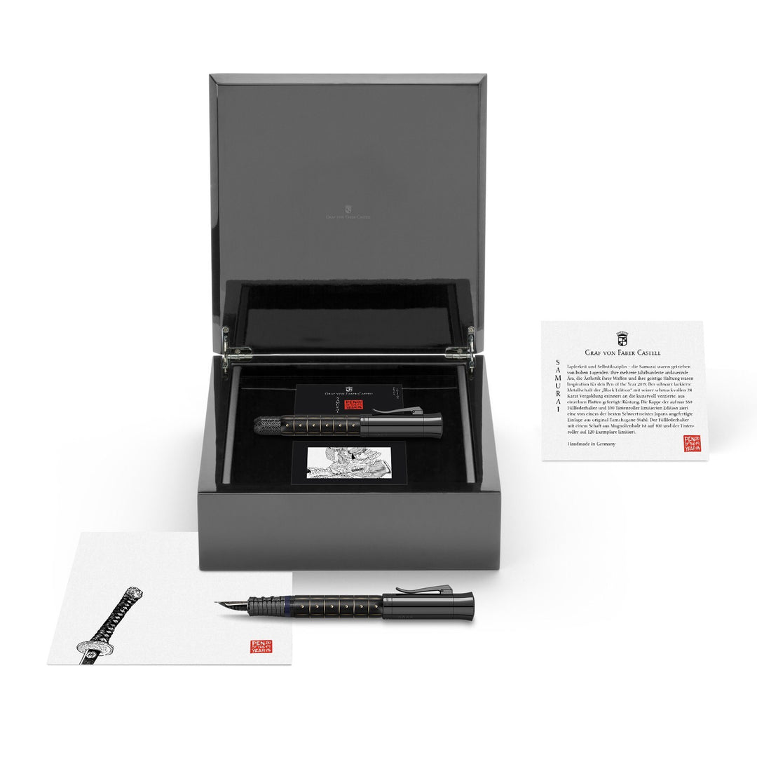 Graf von Faber-Castell 2019 Pen of the Year - Black Samurai