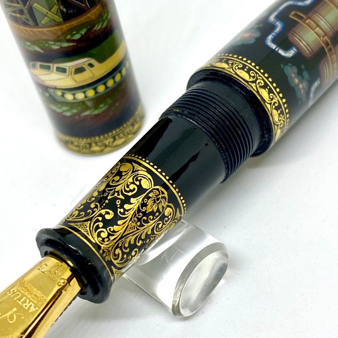 Artus Pumping and Processing of The Oil Fountain Pen