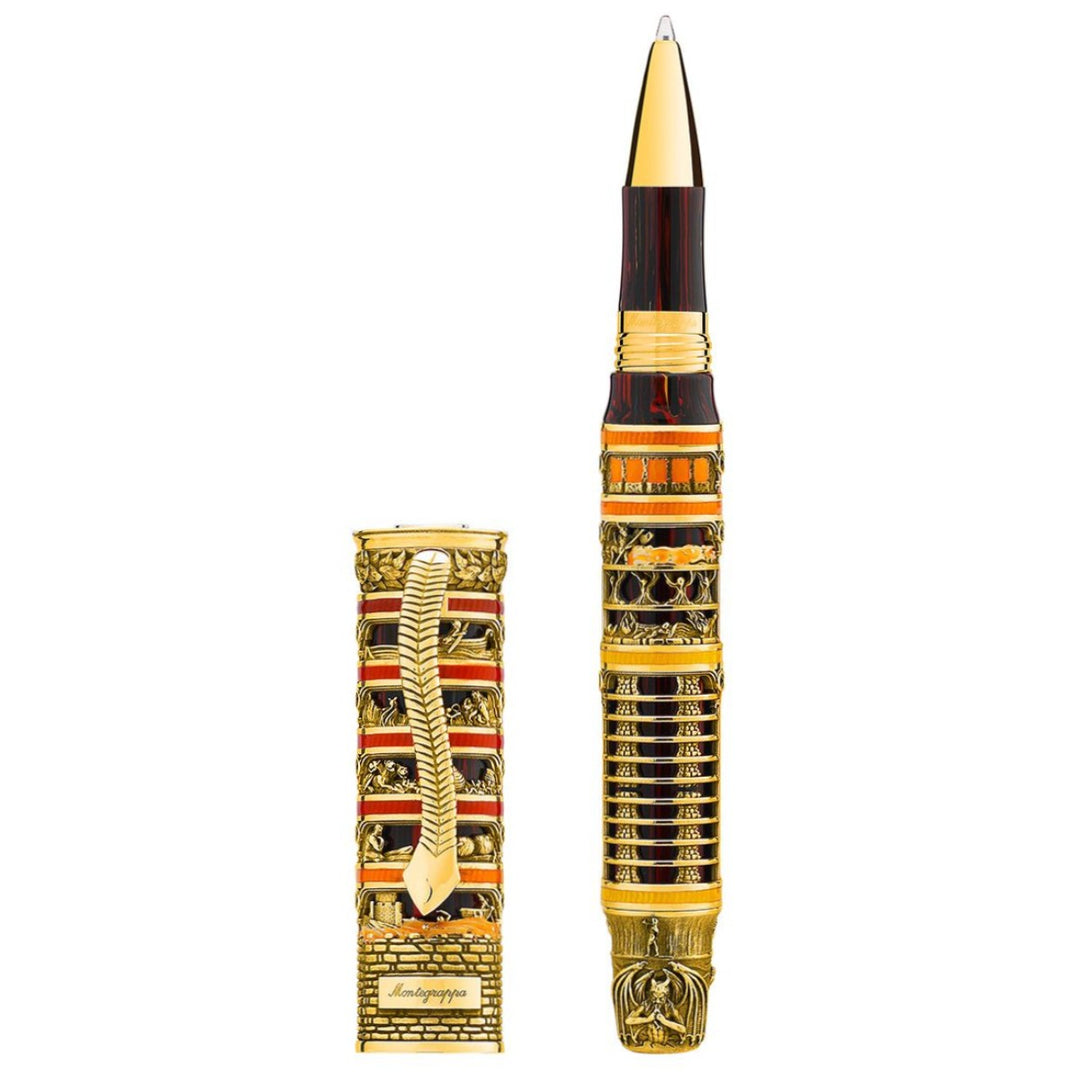 Montegrappa Dante Alighieri: Inferno Gold Rollerball Pen