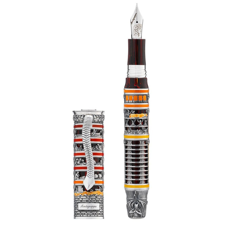 Montegrappa Dante Alighieri: Inferno Fountain Pen