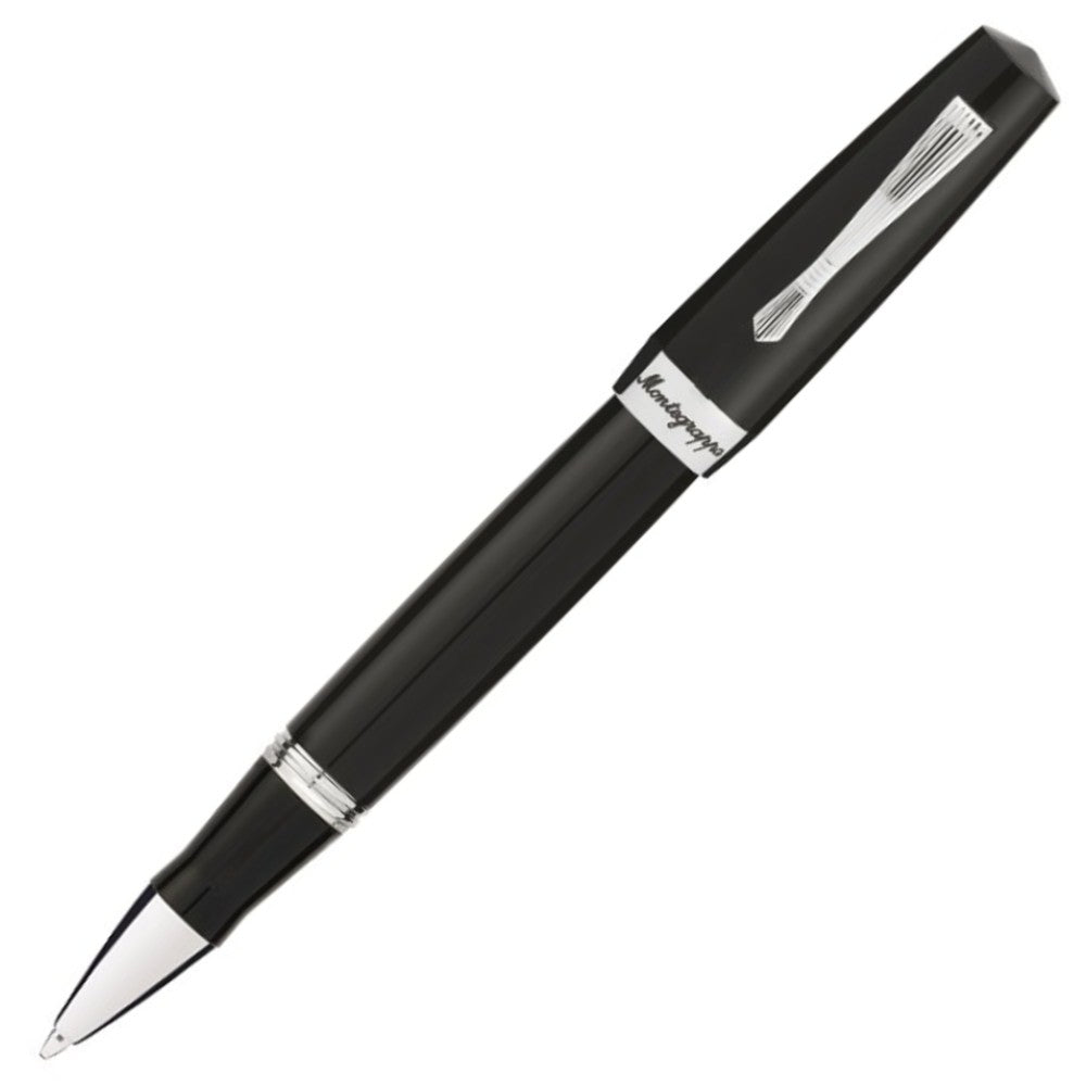 Montegrappa Elmo 02 Fantasy Bloom Edition Rollerball - Jet Black