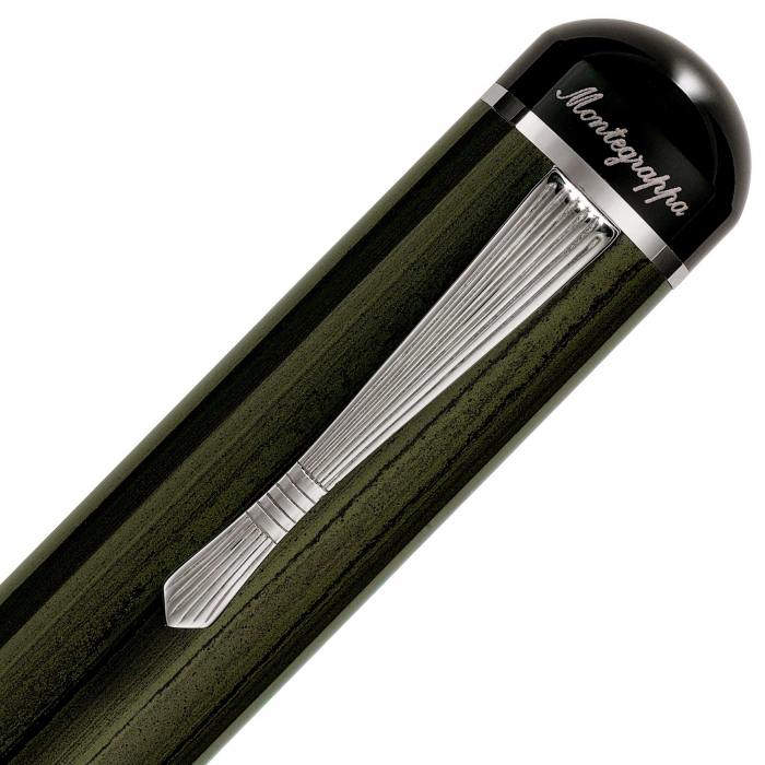 Montegrappa Mia Carissima Ebonite Fountain Pen - Petroleum Green