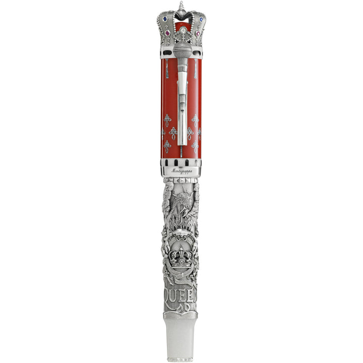 Montegrappa Queen: A Night at the Opera Fountain Pen - Silver