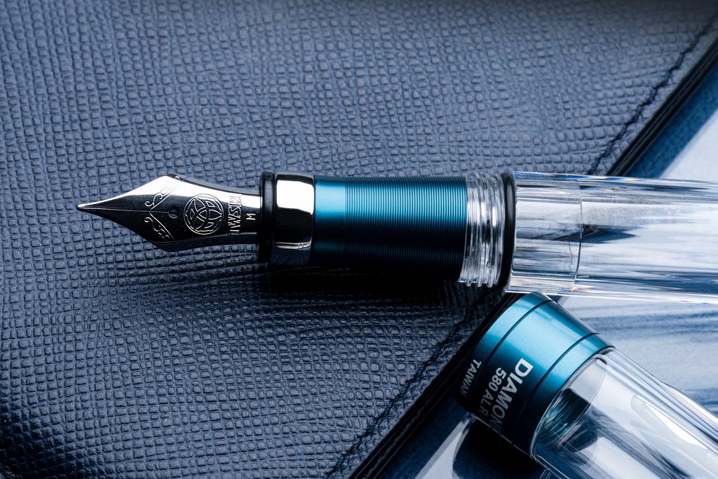 TWSBI Diamond 580AL Fountain Pen - Prussian Blue