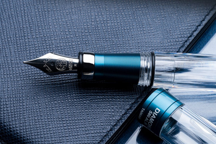 TWSBI Diamond 580AL Fountain Pen - Prussian Blue