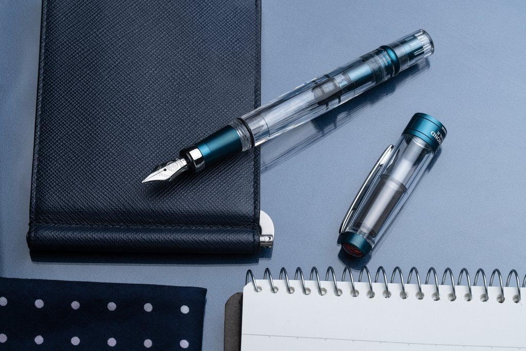 TWSBI Diamond 580AL Fountain Pen - Prussian Blue