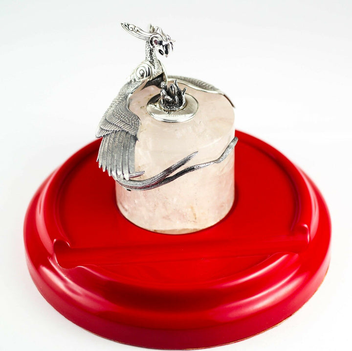 Montegrappa Eternal Bird Inkwell Sterling Silver #44/500
