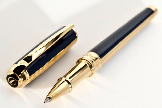 S.T. Dupont Line D Medium Rollerball Pen - Windsor Blue