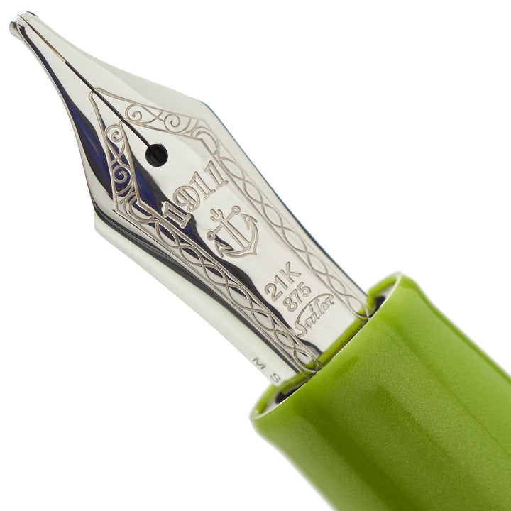 Sailor 1911L Full-Size - Lime Fountain Pen