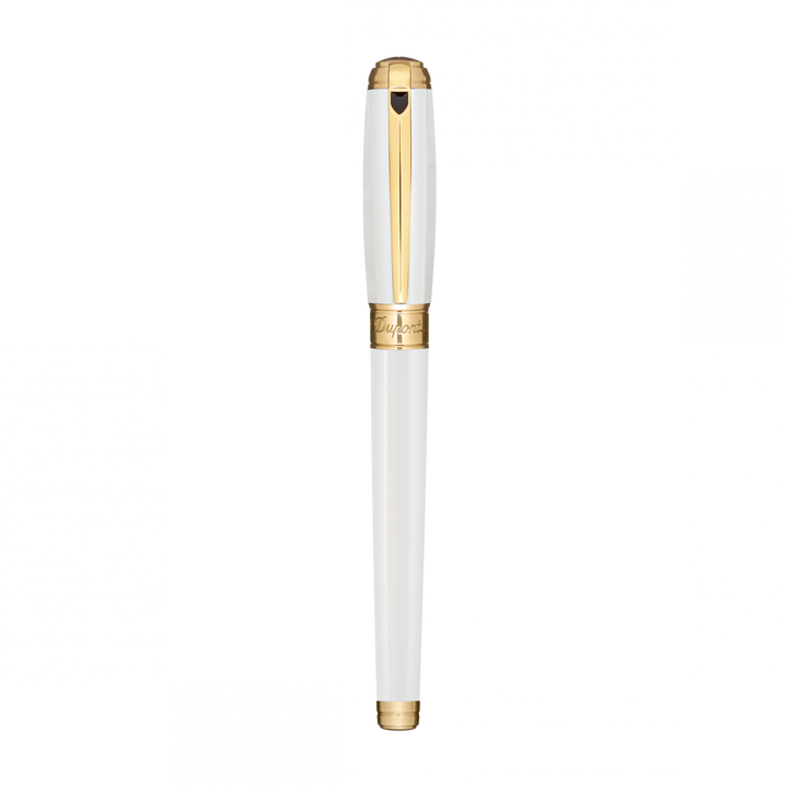 S.T. Dupont Line D Medium Rollerball Pen - Pearl White