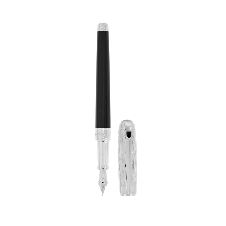 S.T. Dupont Line D Medium Fountain Pen - Crazy Diamond