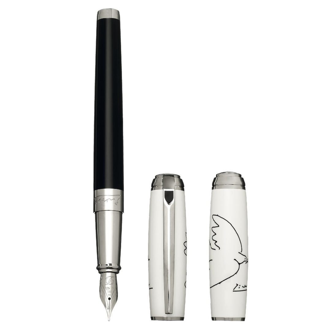 S.T. Dupont Line D Fountain Pen - Picasso Dove