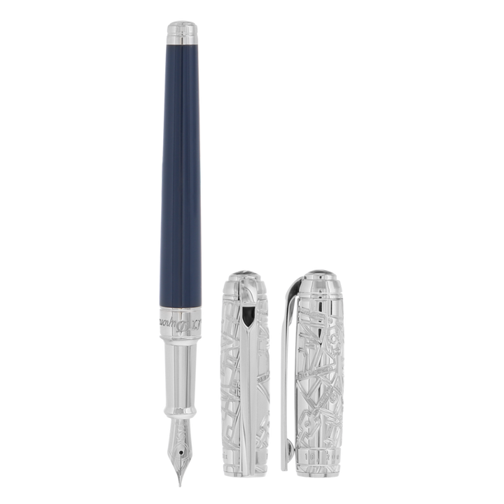 S.T. Dupont Line D Medium Fountain Pen - Paris