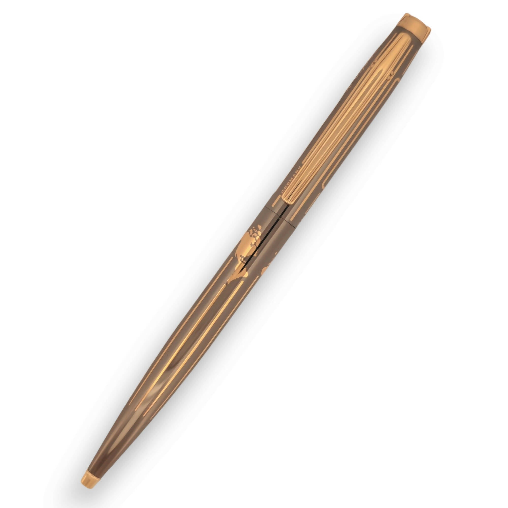 Elysee Globetrotter 24k Gold-plated Ballpoint – The Pleasure of
