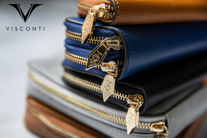 Visconti Leather Pen Sleeve