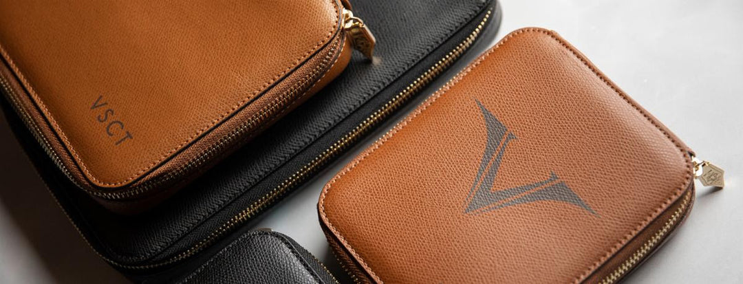 Visconti Leather Pen Sleeve