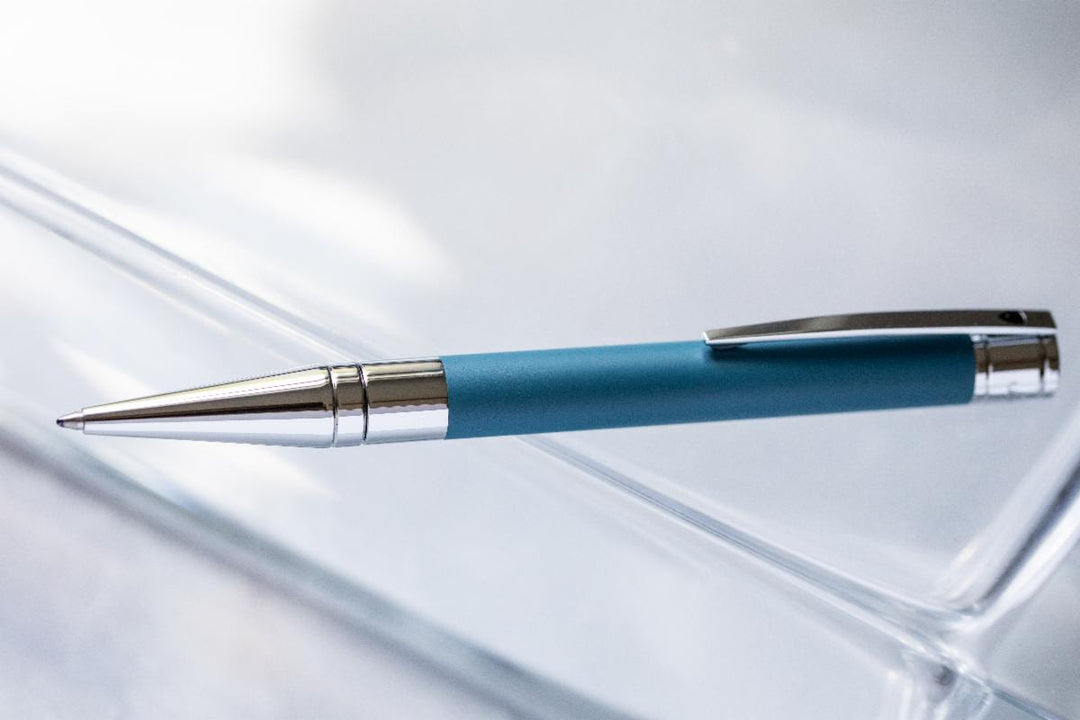 S.T. Dupont D-Initial Ballpoint Pen - Shark Blue