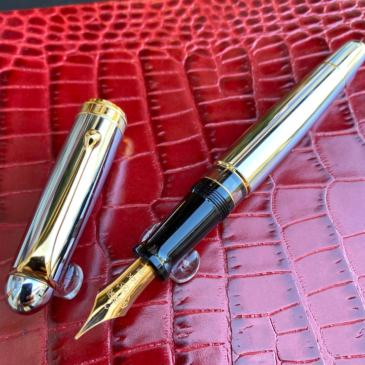 Aurora 88 Anniversario Fountain Pen - Chrome