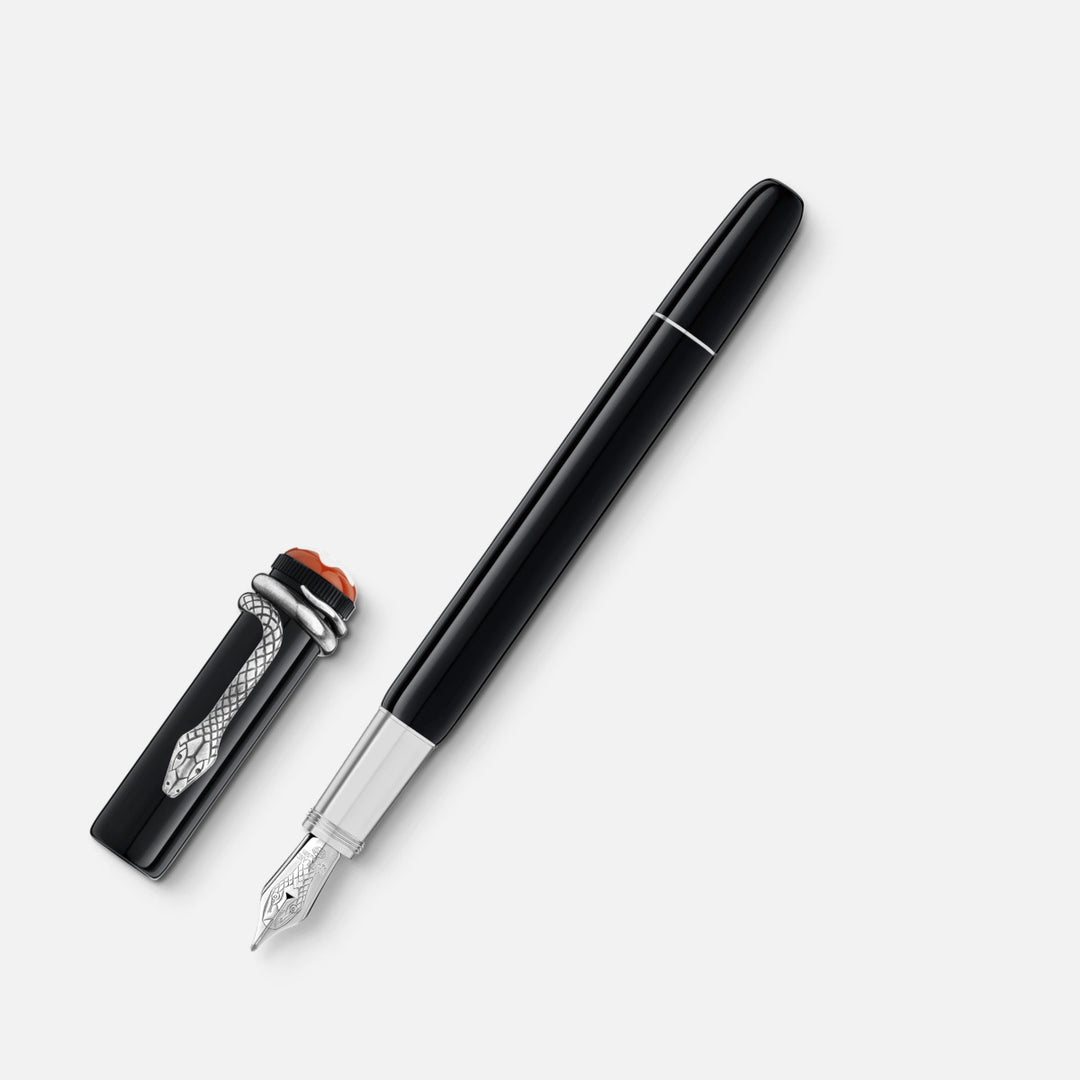 Montblanc Heritage Rouge & Noir Black Fountain Pen