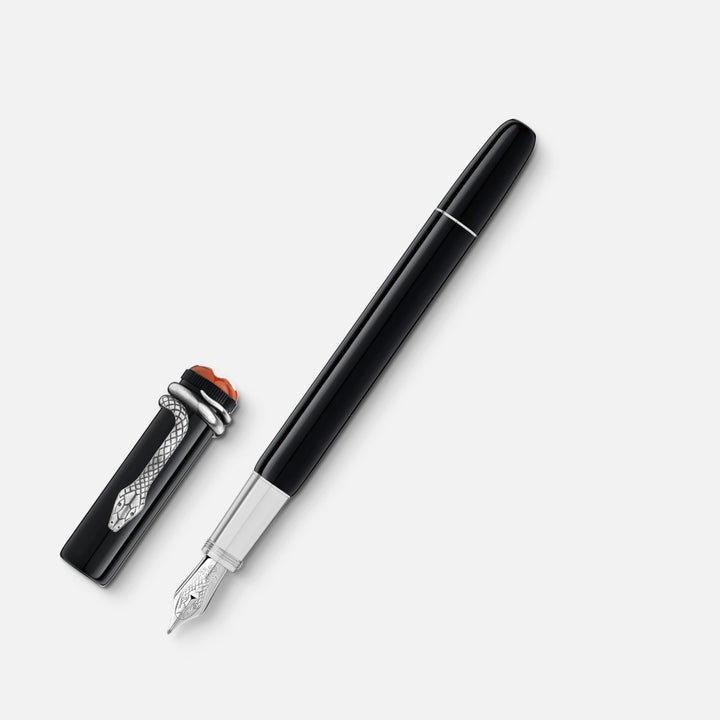 Montblanc Heritage Rouge & Noir Black Fountain Pen