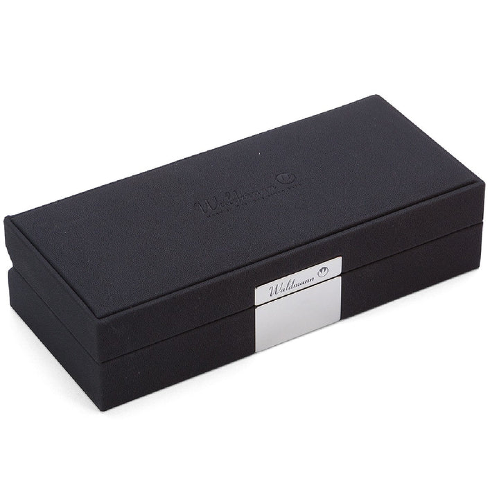 Waldmann Tango Fountain Pen - Black Lacquer - Steel
