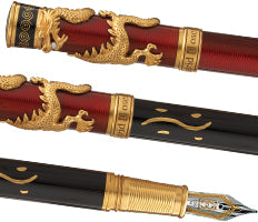 David Oscarson Black Water Dragon Fountain Pens