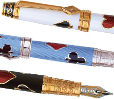 David Oscarson Les Quatre Couleurs Fountain Pens