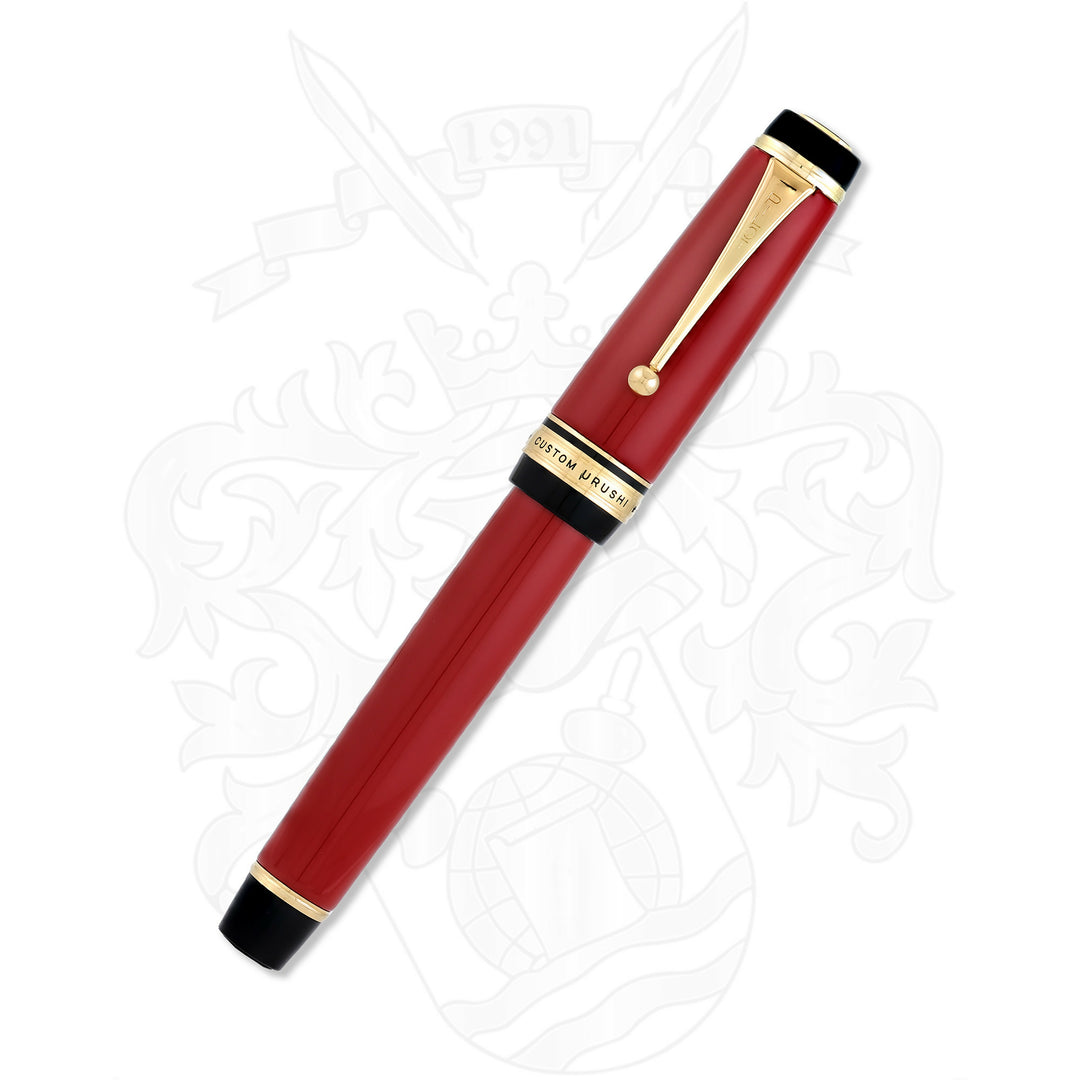 Pilot Urushi Lacquer Foutain Pen - Vermillion