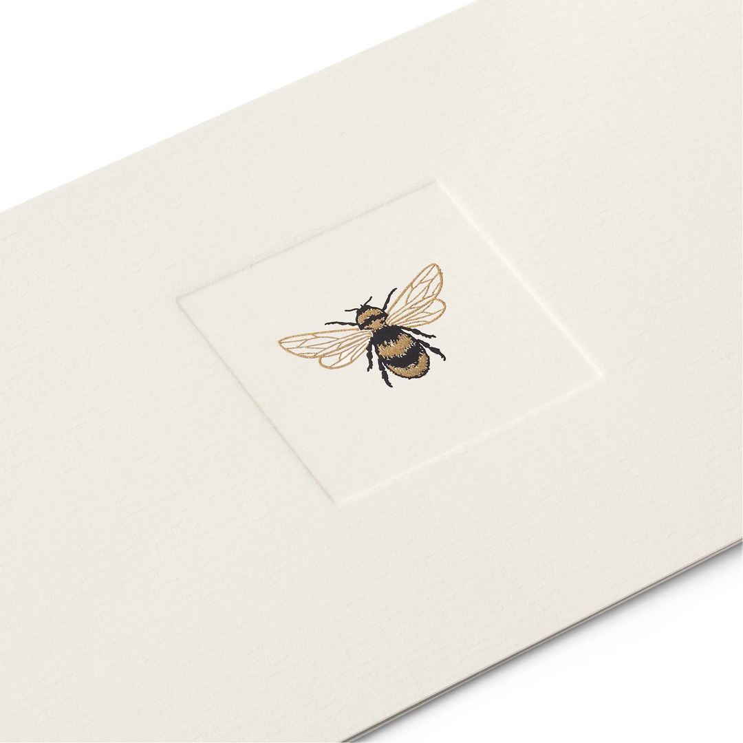 Smythson Bee Icon Notelets detail