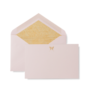 Smythson Of Bond Street Butterfly Motif Correspondence Cards 6.25" x 4" (10ct.)