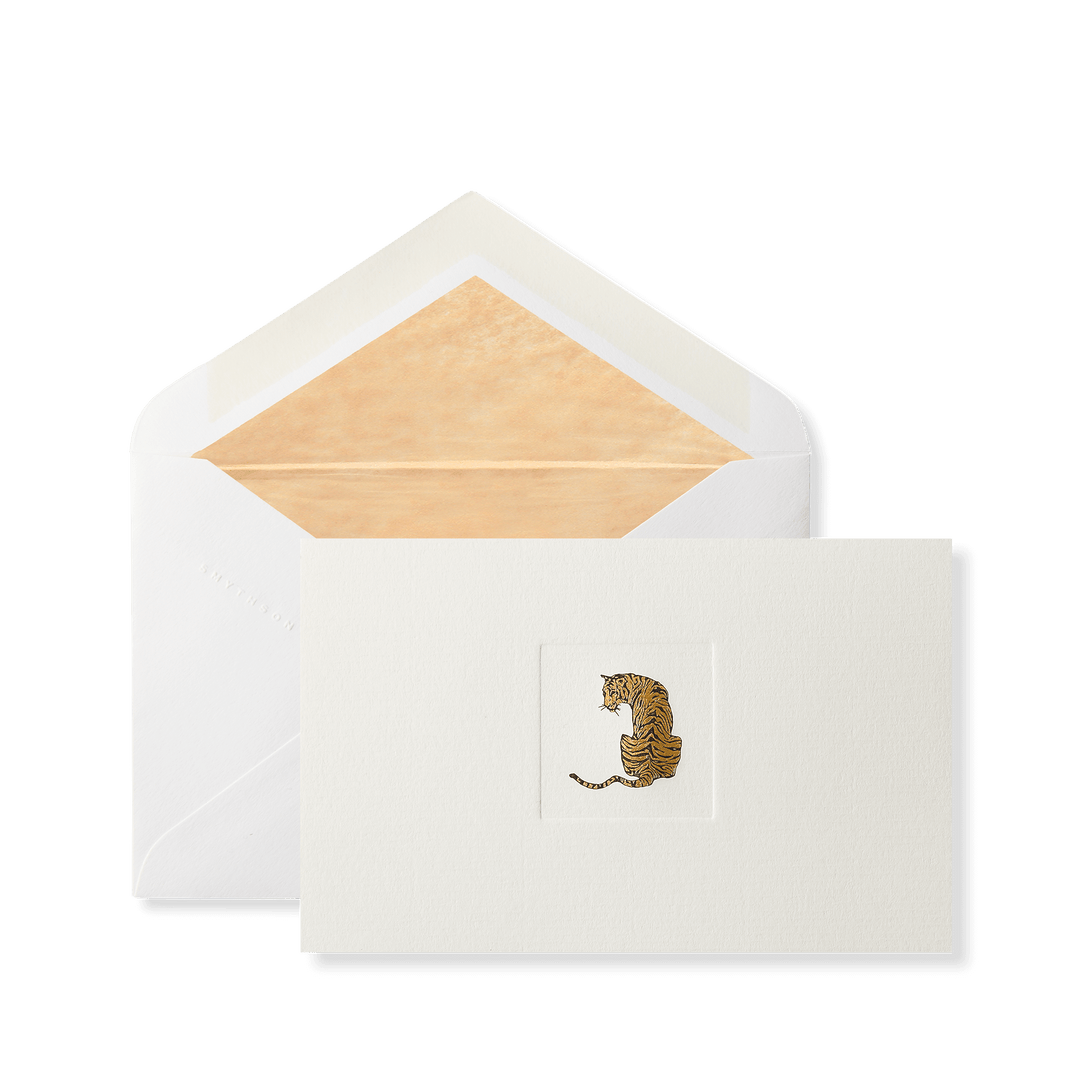 Smythson Tiger Icon Notelets