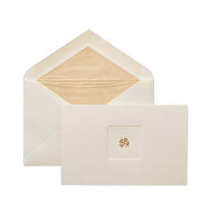 Smythson Of Bond Street Clover Icon Notelets 6.25" x 4" (10ct.)