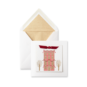 Smythson Of Bond Street House Christmas Card 6" x 6"