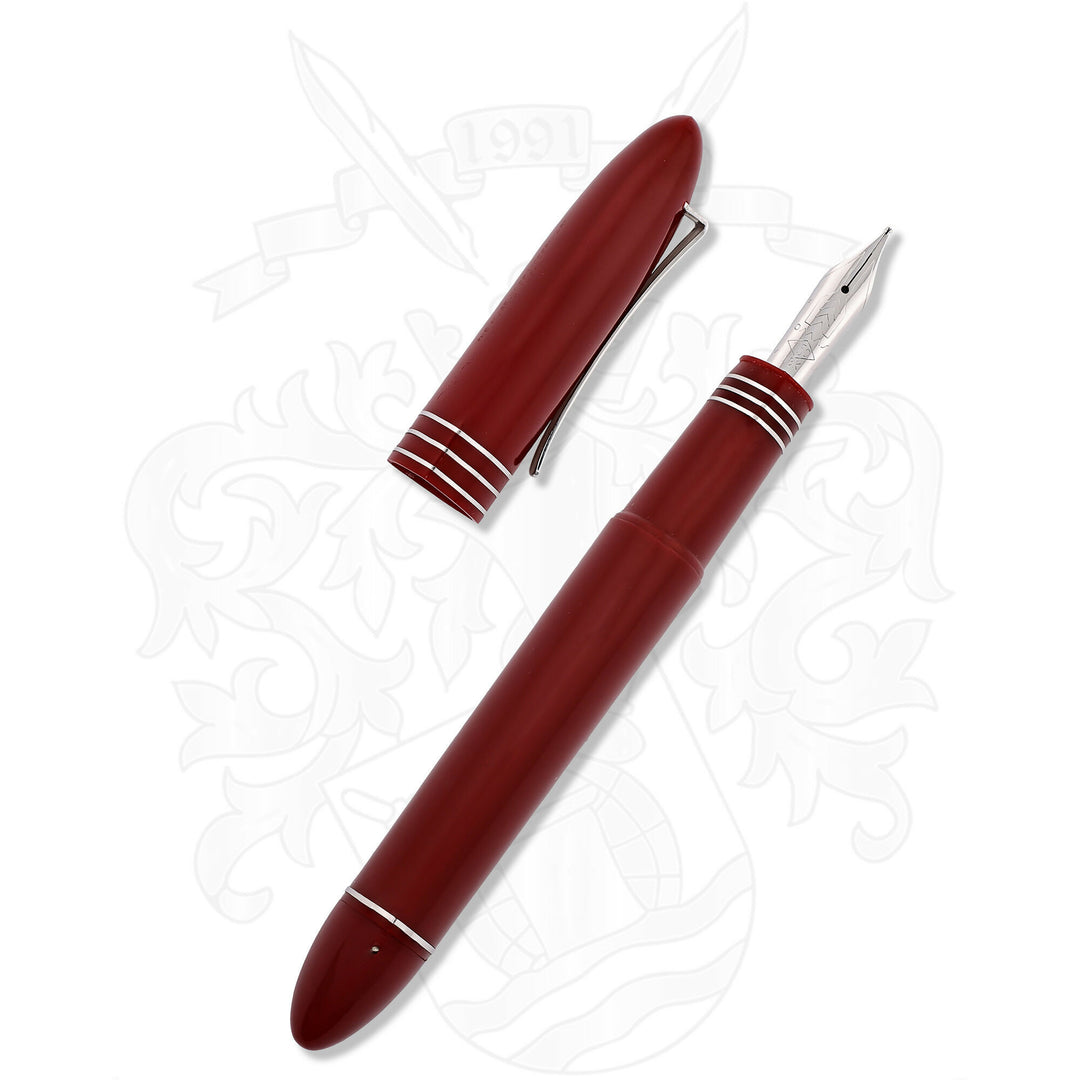 OMAS 360 MOMA Cranberry Red Fountain Pen