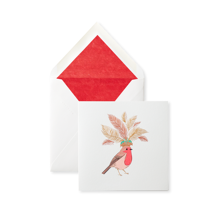 Smythson Christmas Robin Card Set