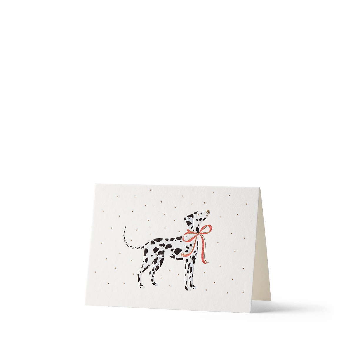 Smythson Dalmatian Christmas Gift Card Set detail