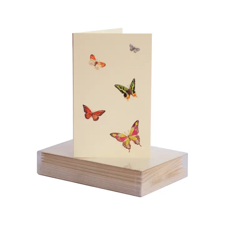 Butterfly Medley Mini Note Cards & Envelopes (8 ct.)