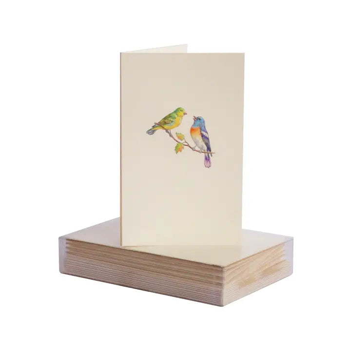 Bird Duo Mini Note Cards & Envelopes (8 ct.)